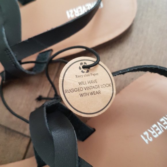 Forever 21 Black Scandals - Size 8.5 - Picture 4 of 7